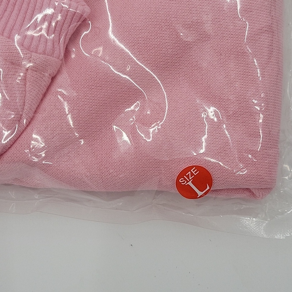 Pink Santa Wine Glass Sweatshirt New - Picture 10 of 15